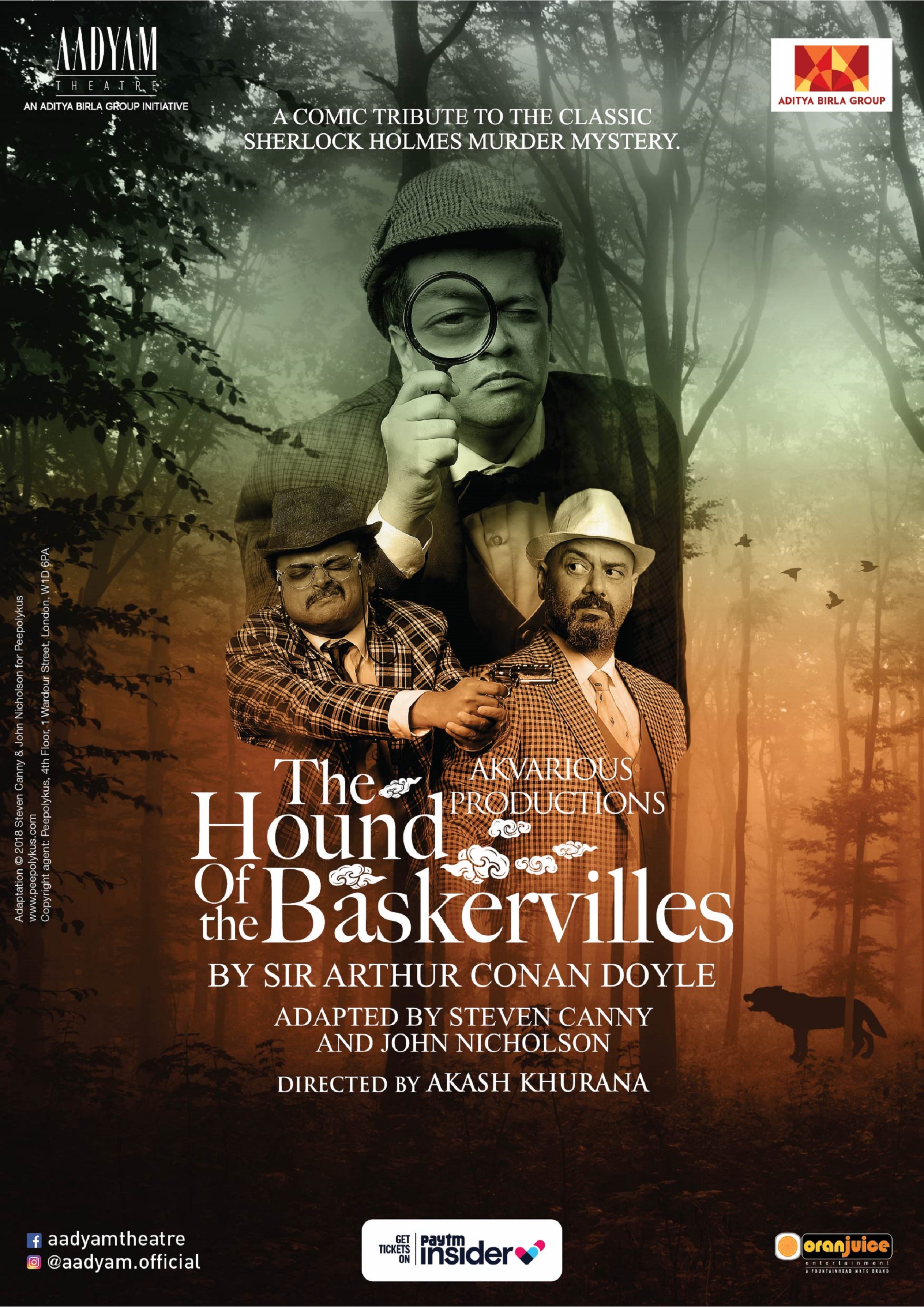 Poster of The Hound of the Baskervilles