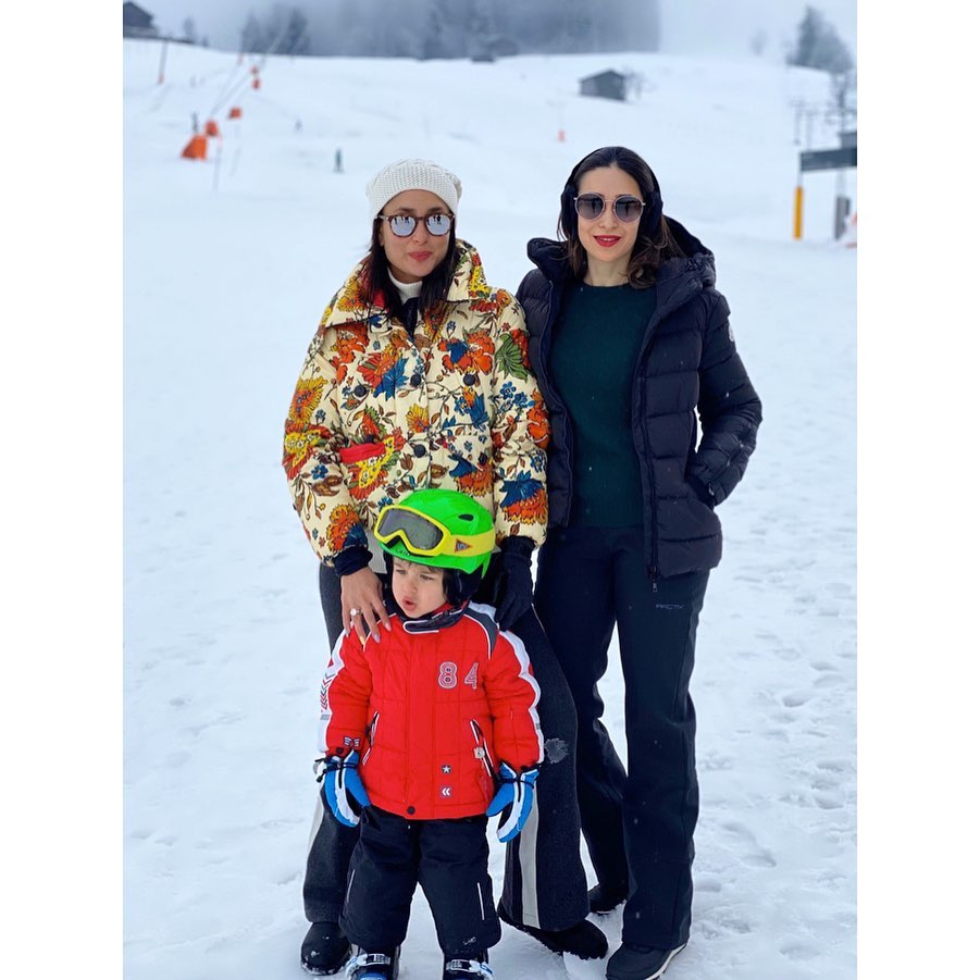 The Kapoor siblings enjoy the winter in Gstaad