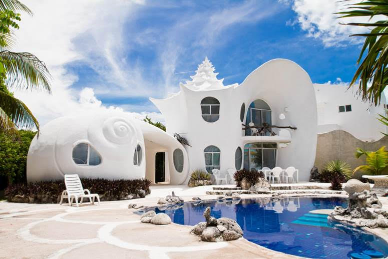 The World Famous Seashell House, Isla Mujeres, Mexico