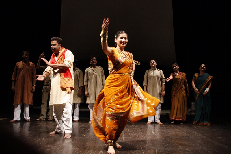 Theatre performance by artists