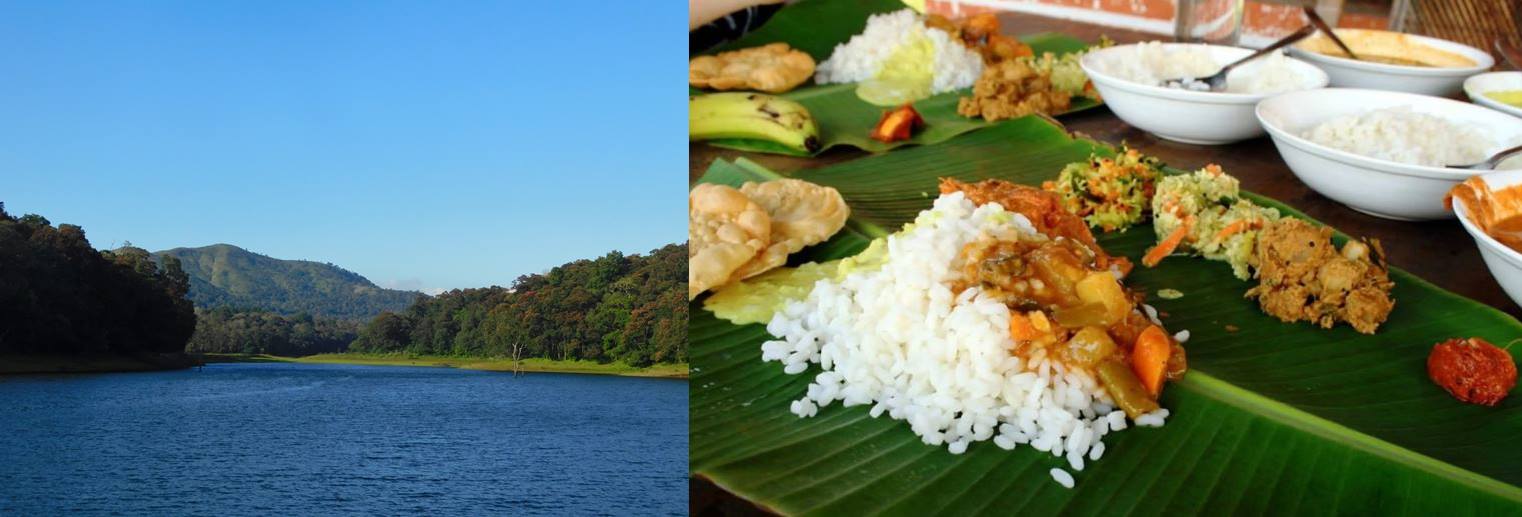 Thekkady and Kappa & the Kerala Sadya