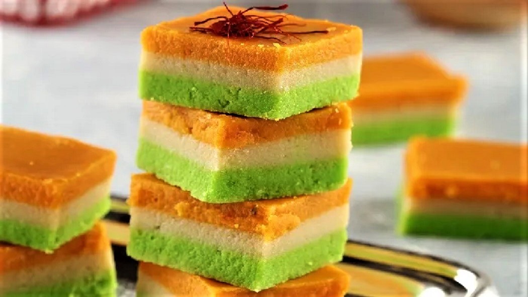 Tiranga Burfi By Chef Anil Kumar Dahiya, Executive Chef at Skyview by Empyrean