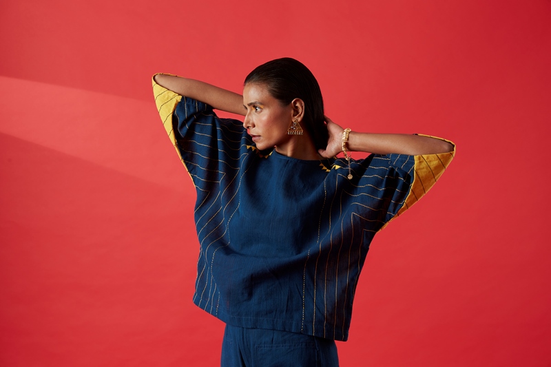  Get Festive ready with Aab Labels Trikona collection 