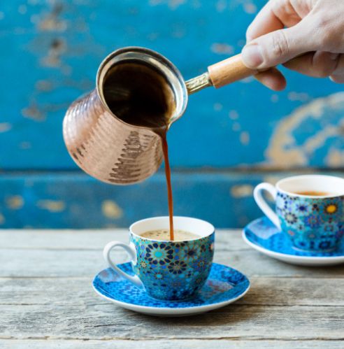 Turkish Coffee with Green Cardamom