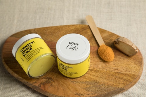 Turmeric Ginger Scrub: