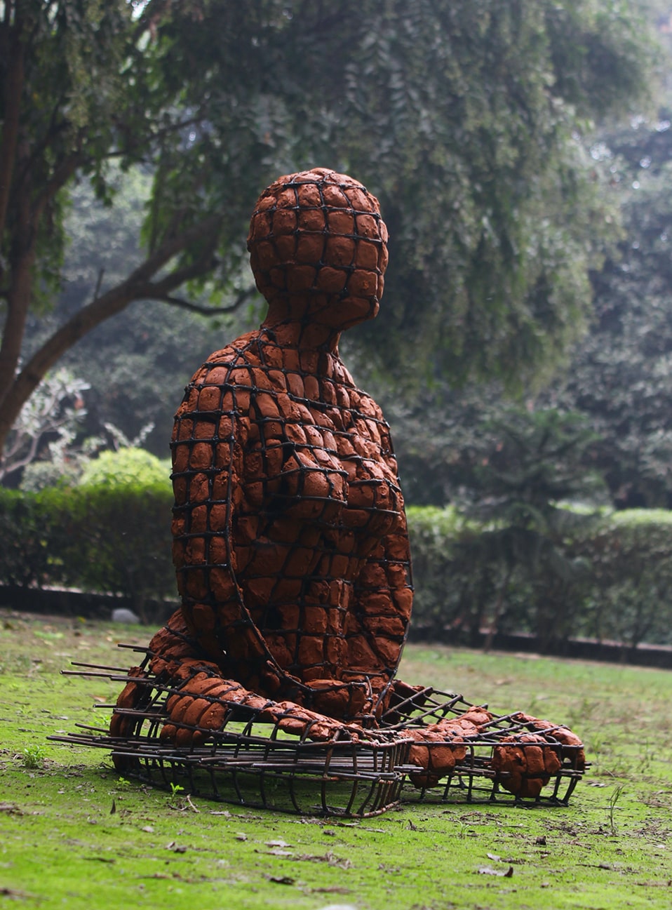 Unlocked_Deepika Gautam_Untitled_Terracota and Iron rods