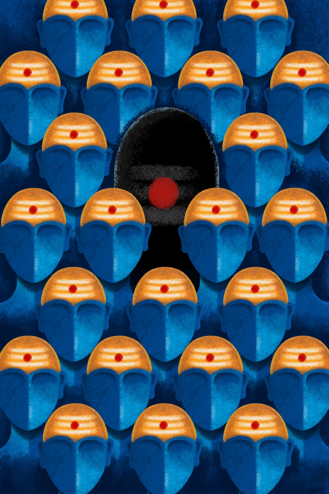 Rahul Swami, Finding a better you, Digital 36 x 24 inches