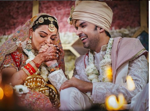 Kajal Aggarwal and Gautam Kitchlu 