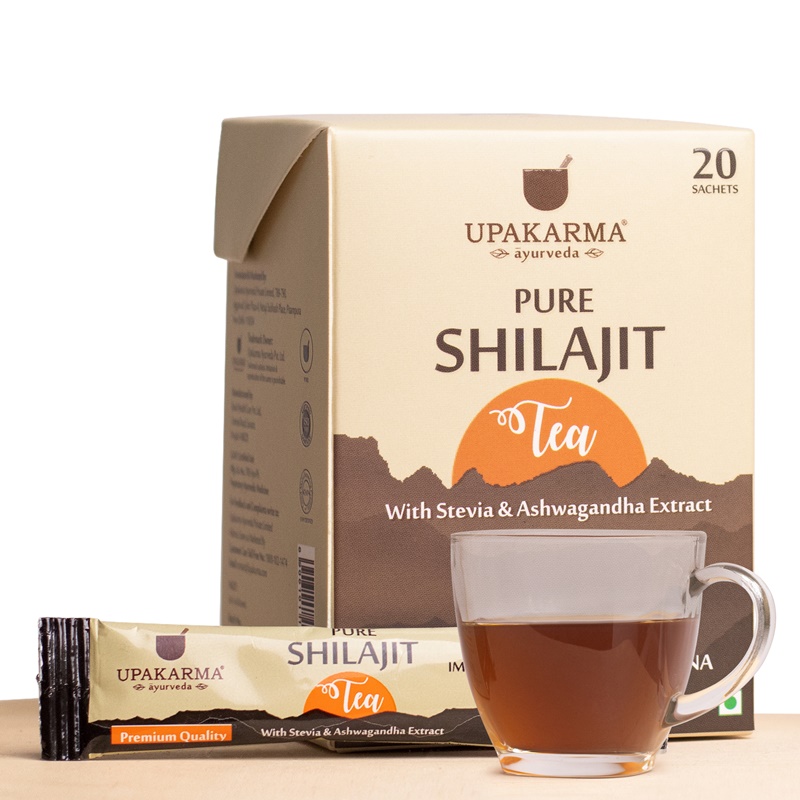 Pure Shilajit Tea- Upakarma Ayurveda 