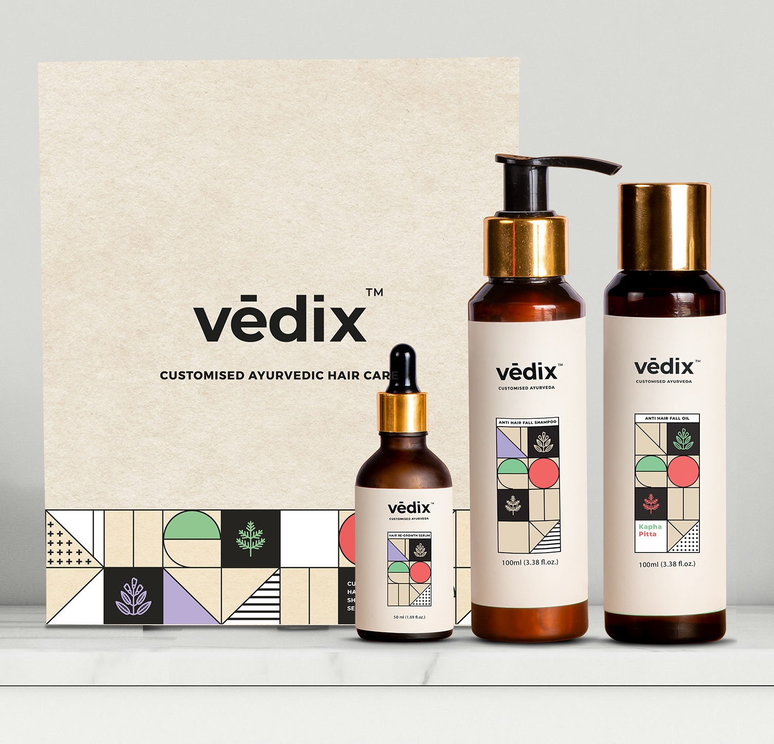 Vedix Customised Ayurvedic Hair Care Regimen
