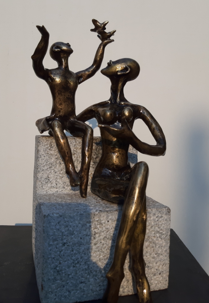 Sculptor Dimpy Menon’s solo show 'Through the leaves to the light' will open on December 11 at Art Positive in the capital.