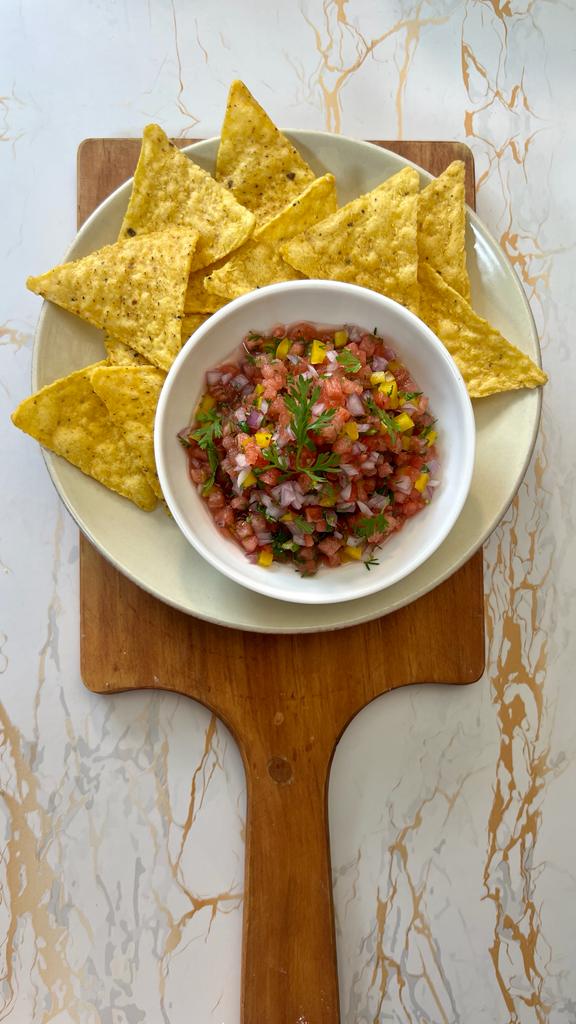 Watermelon Salsa. (Photo by Chef Sanjeev Kapoor, Fast&Up, Goodeatz)