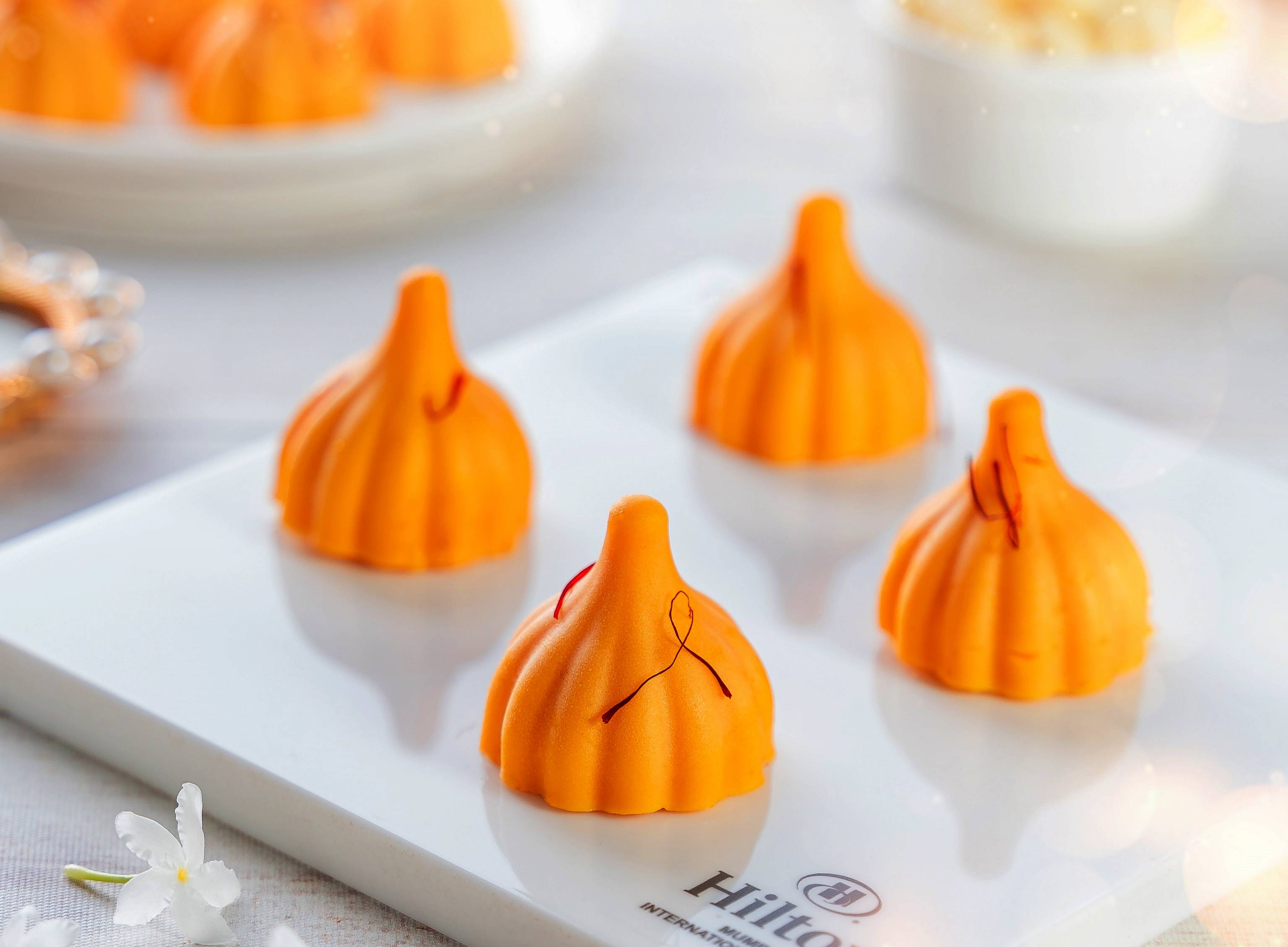 White Chocolate and Kashmiri Saffron