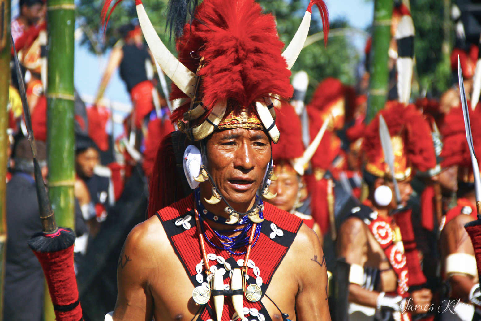 Yimchunger Naga at Hornbill Festival. (Photo: James Kikon)