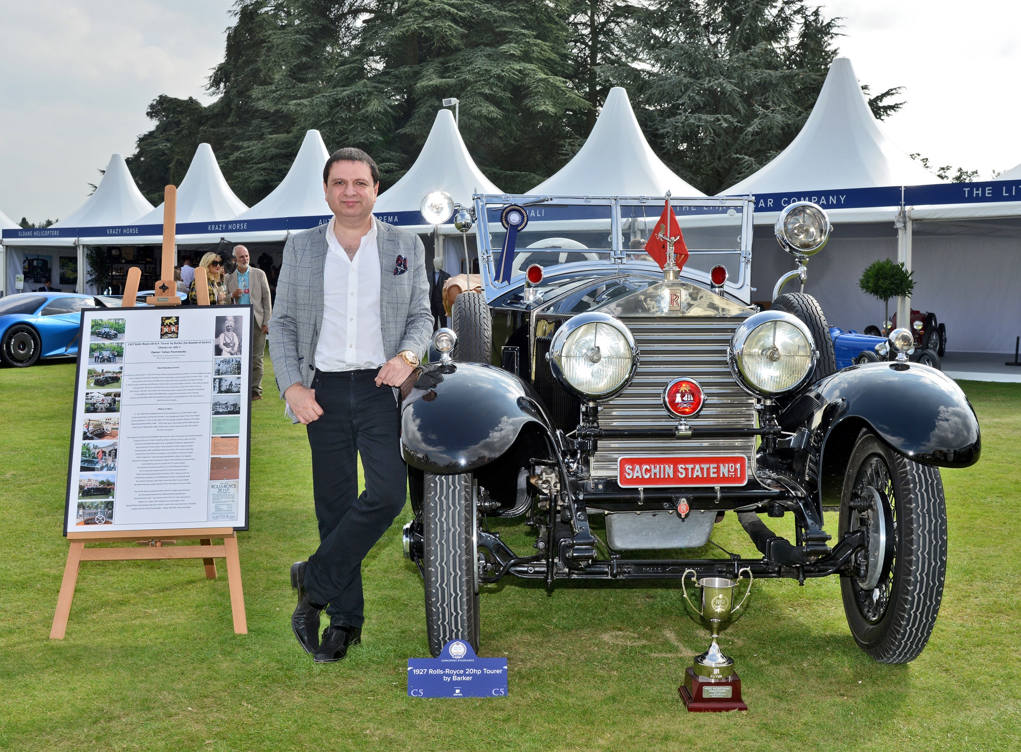 Yohan Poonawalla at Salon Prive