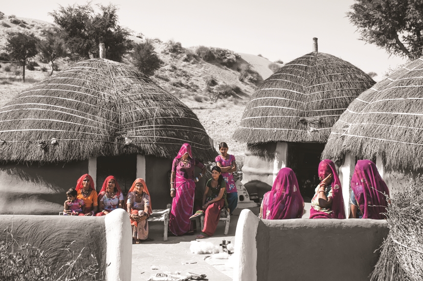 Weaving rugs and lives