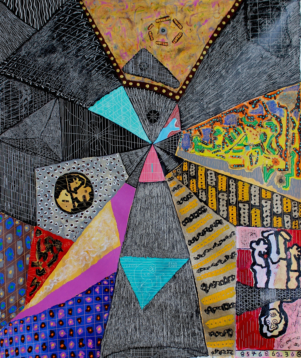 _Requiem For A Fallen Angel, 53.5 x 45 inches, Acrylic On Canvas, 2018