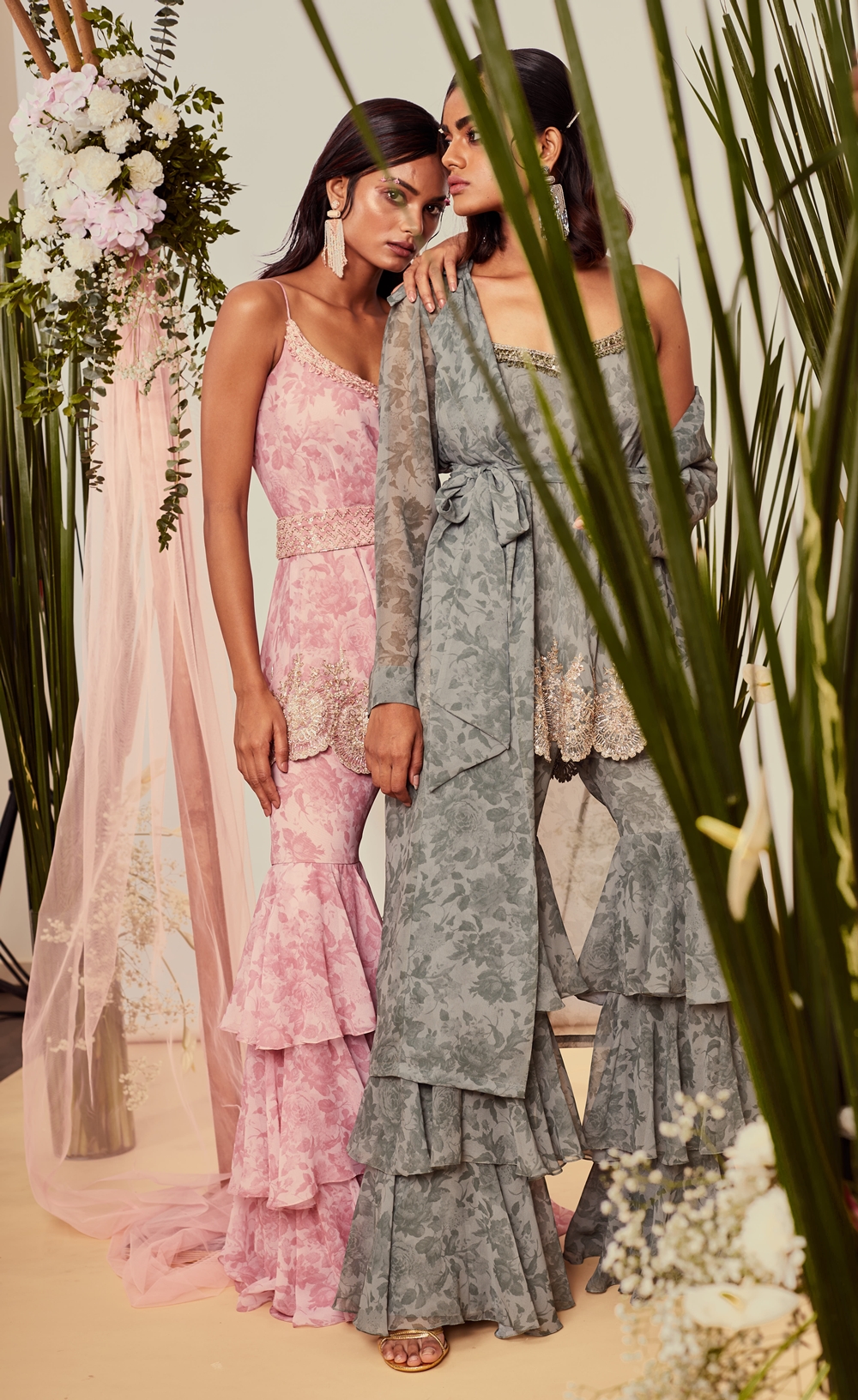 Ruffled jumpsuit by designer Avvantika S Parwani 