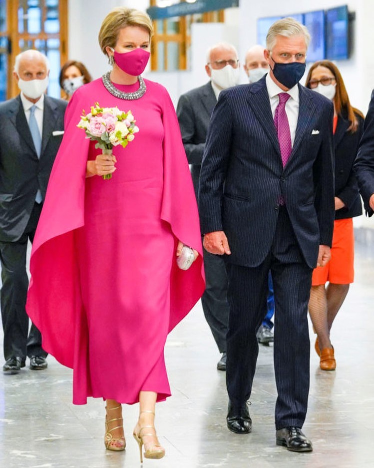  BELGIUM'S KING PHILIPPE AND QUEEN MATHILDE