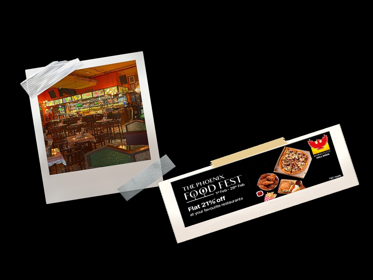 (L-R) Soda Bottle Opener Wala and Phoenix Multicity, mumbai.