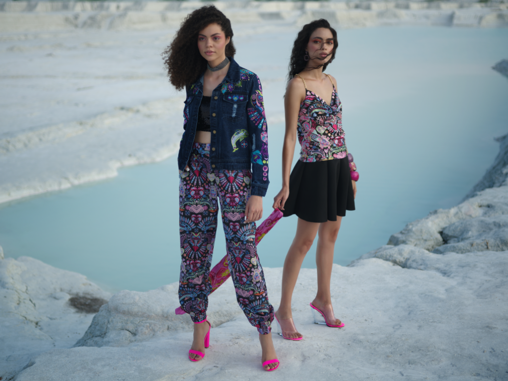 Manish Arora has collaborated with Indian e-tailer Koovs to launch a new line of women and unisex wear