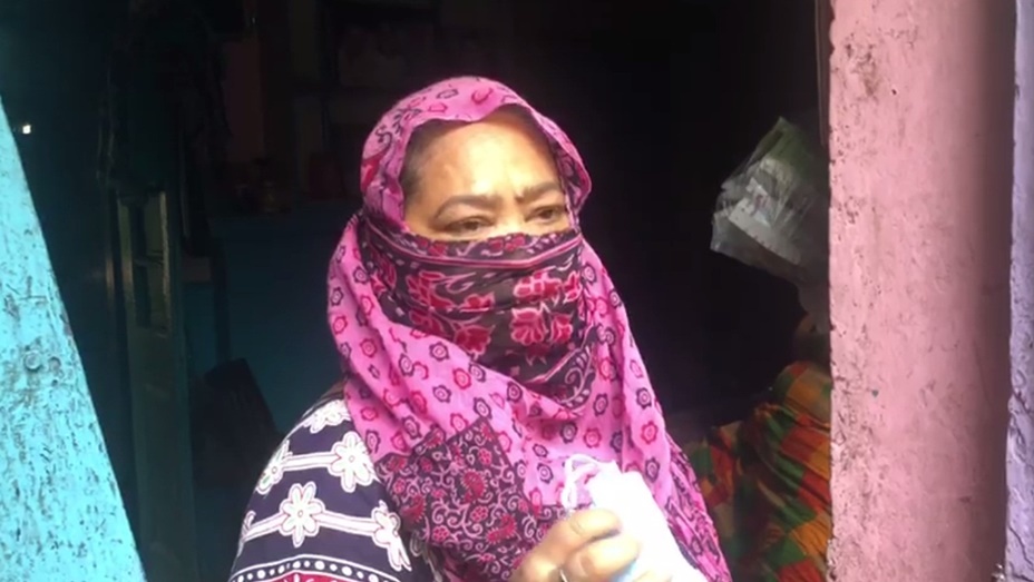 A sex worker at GB Road, Delhi (Pic: IANS)