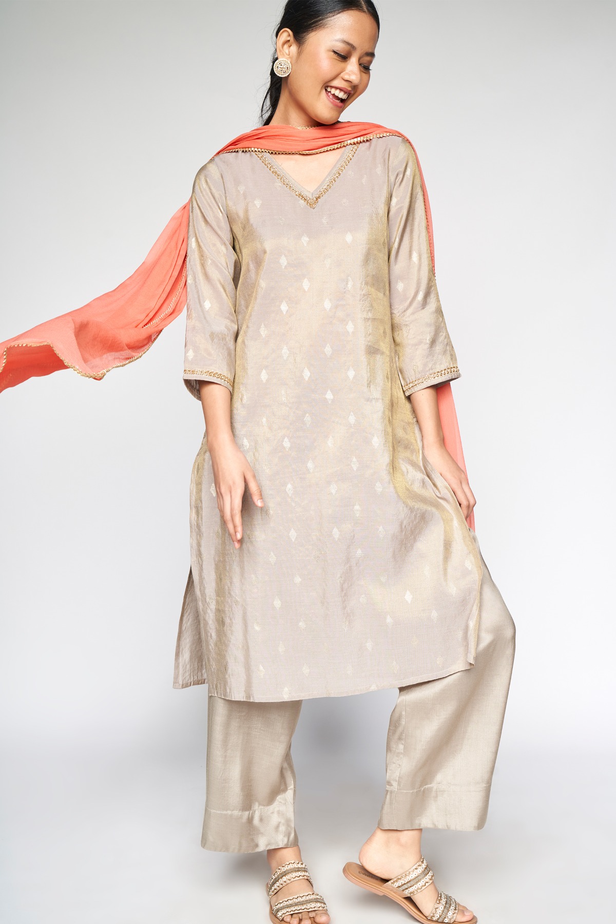 Floral Straight Kurta