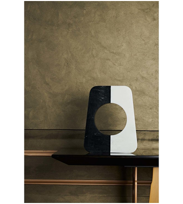 Black & White Marble Quad Candle Holder