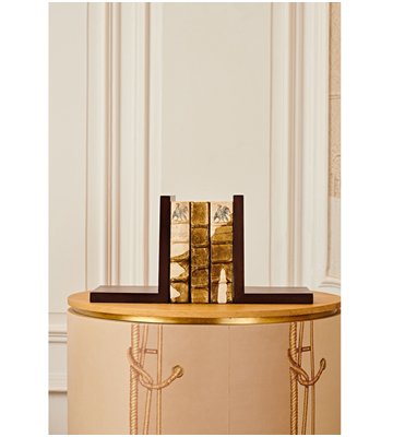 Walnut Wood Bookends