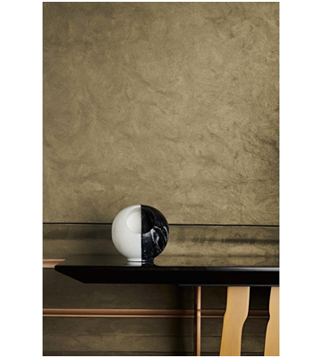 Black & White Marble Globe Planter