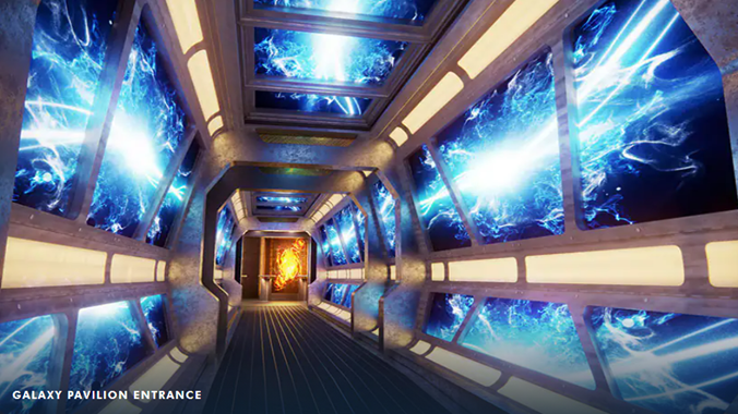 Image:  Norwegian Prima Galaxy Pavilion