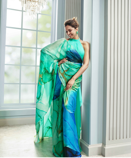 Deepika in Saree navyasa by Liva