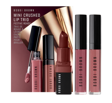 Bobbi Brown Mini Crushed Lip Trio - Festive Ready
