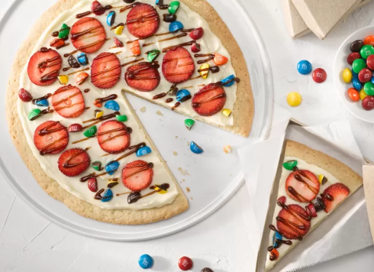 Dessert Pizza made with M&M’S® Milk Chocolate Candies