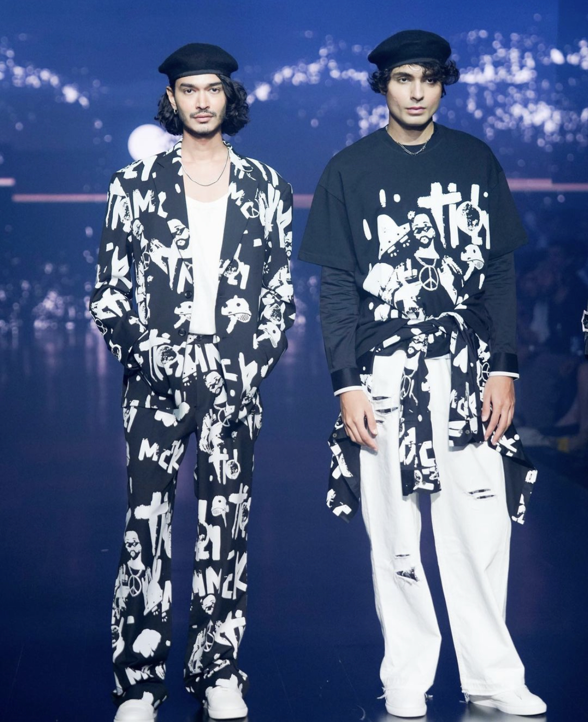 Models in Sahil Aneja (Photo courtesy: lakmefashionwk/Instagram)