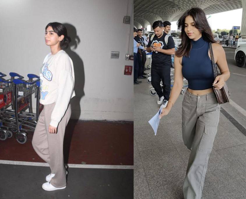 Suhana Khan and Khushi kapoor