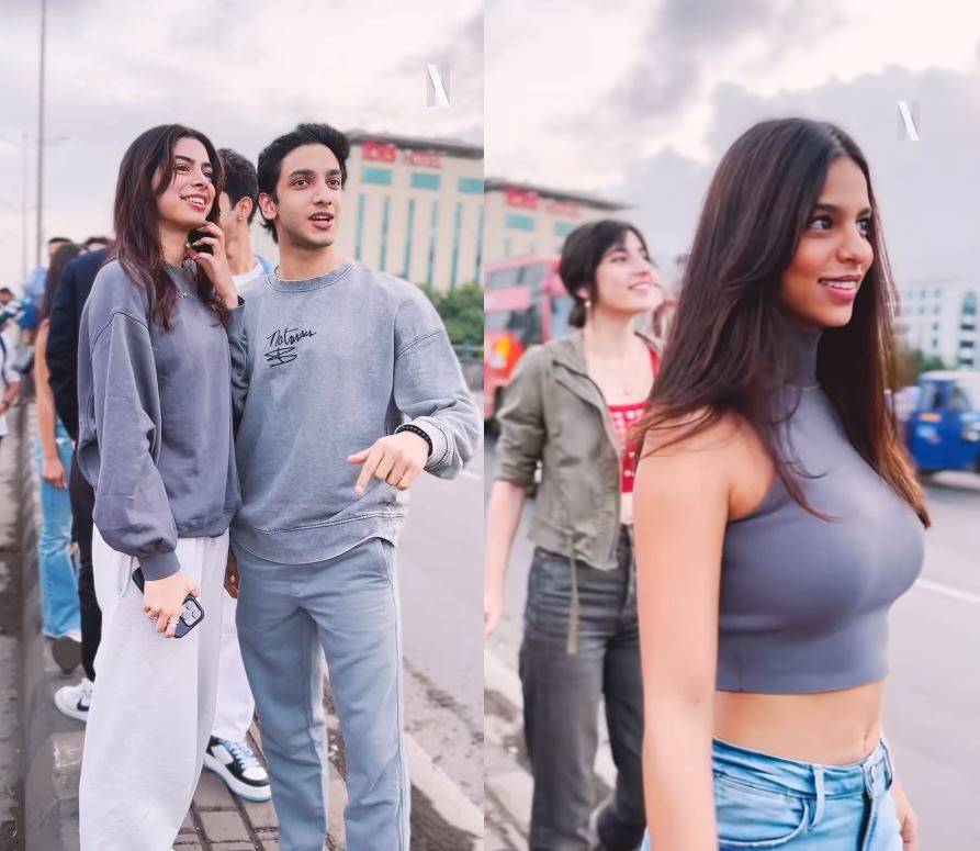 Suhana Khan and Khushi kapoor