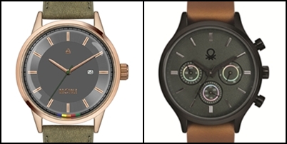 Social & Signature Analog watch for men