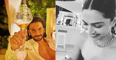 Ranveer Singh and Deepika Padukone source: instagram