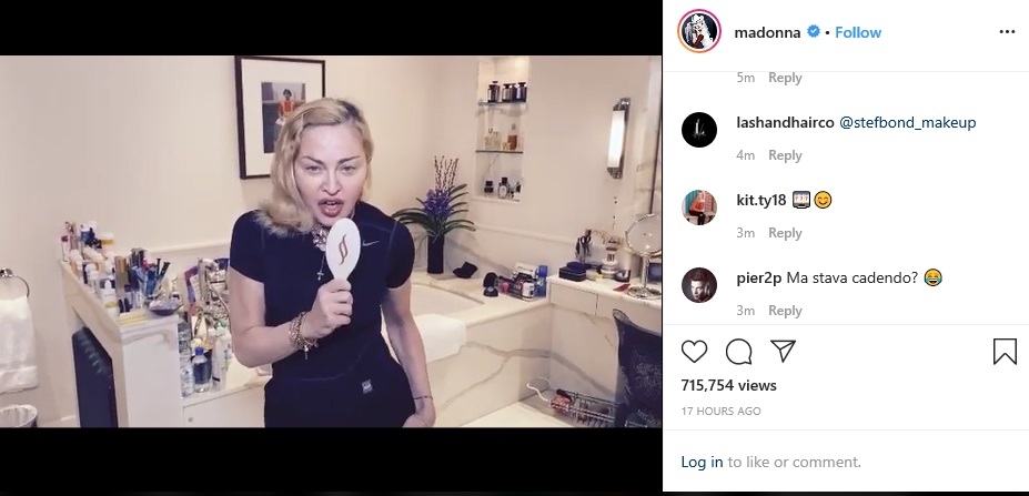 Pic: madonna/instagram