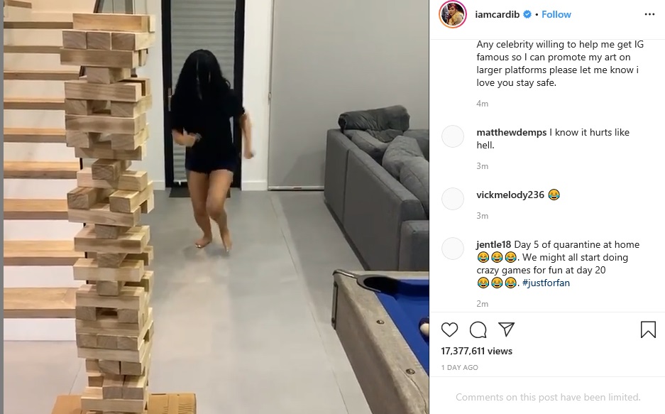 Pic: iamcardib/instagram