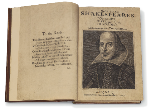 First Folio (Source-Christie's)