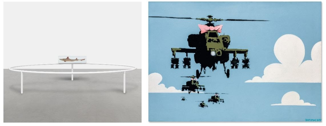 BRITISH ART: RILEY, HIRST, BANKSY AND BROWN