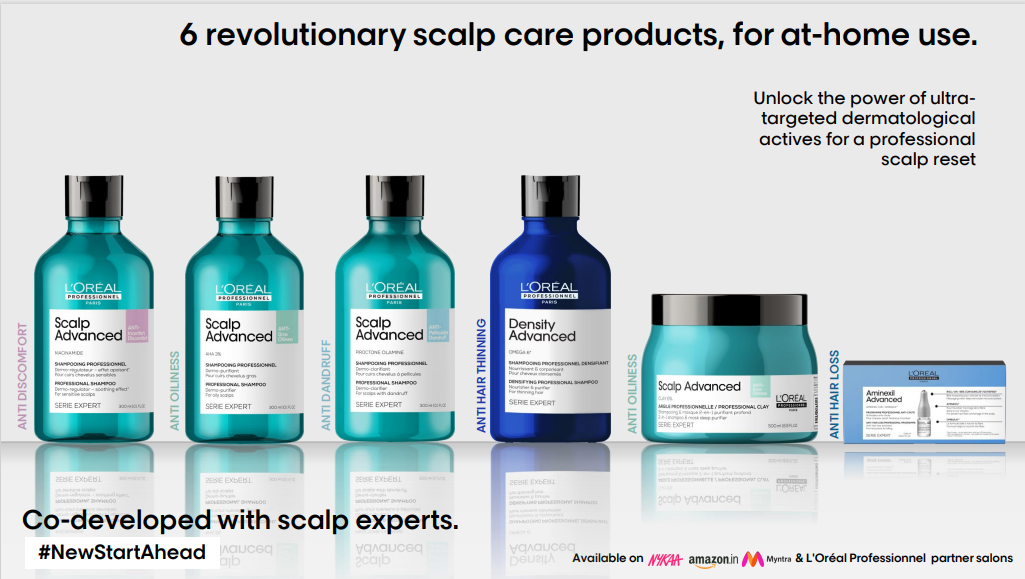 L’Oréal Professionnel Paris Scalp Advanced Range