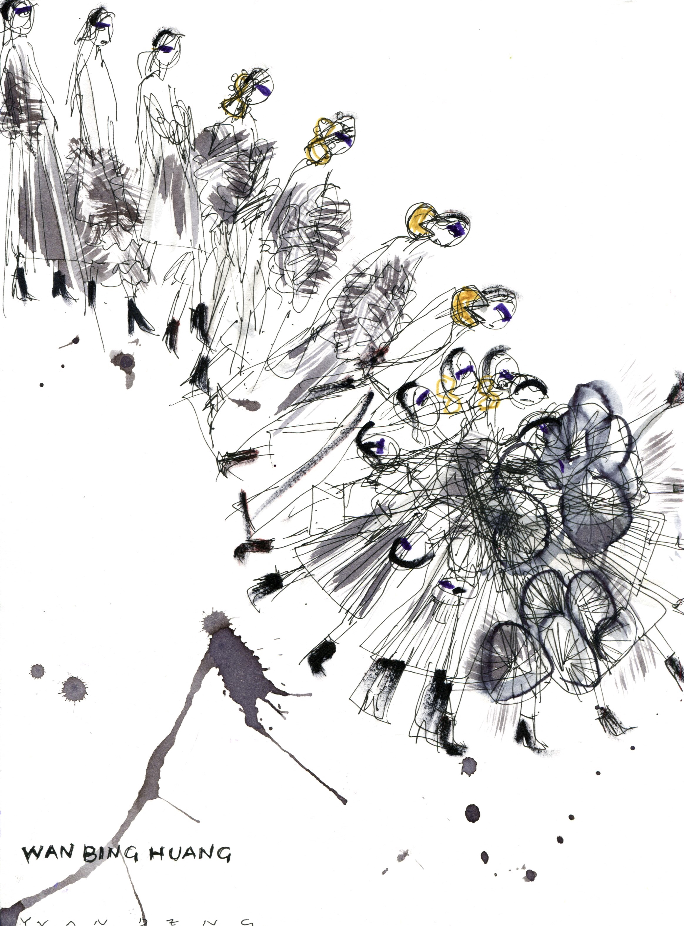 wanbing huang runway