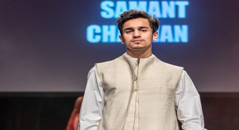 Actor Vishwajeet Pradhan's son Ojasvi Pradhan.