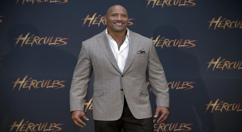 Actor Dwayne Johnson,