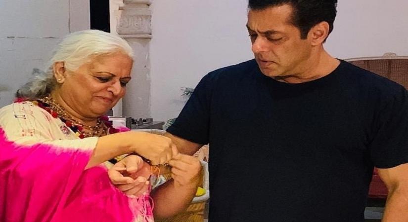 Salman Khan and Bina Kak