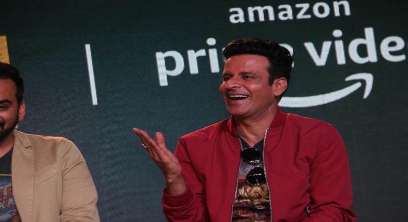 Mumbai: Actor Manoj Bajpayee at the launch of his web series "the Family Man" in Mumbai on Sep 17, 2019. (Photo: IANS)