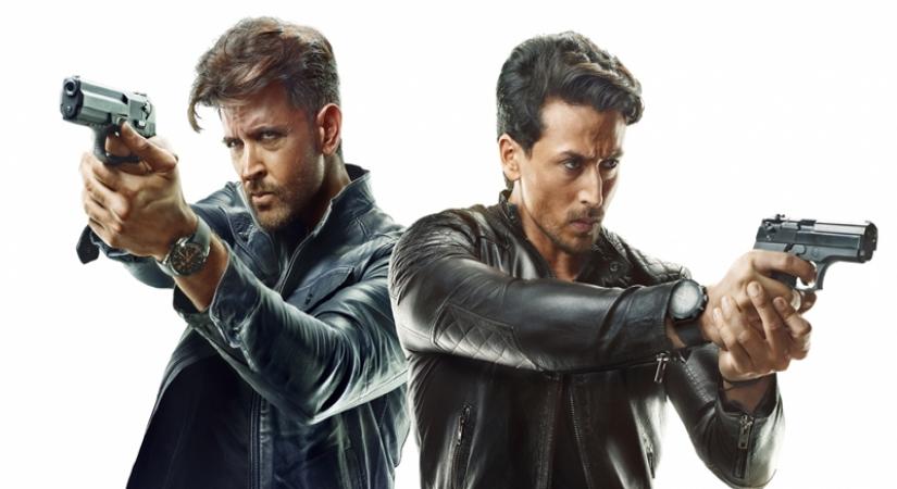 Bollywood's action heroes Hrithik Roshan and Tiger Shroff